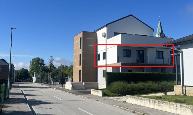 Moravske Toplice – 3-sobno stanovanje z dvema parkirnima mestoma