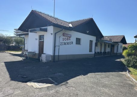 Radenci počitniški objekt z 7 apartmaji in 7 garažami